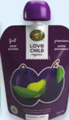 Walmart Love Child or pouches purees offer