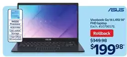 Walmart Vivobook Go 14 L410 14 FHD laptop offer
