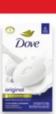 Walmart Dove Bar Soap 6 x 106 g offer
