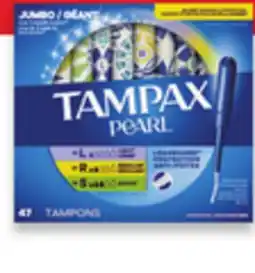 Walmart Tampax Pearl Tampons 47s offer