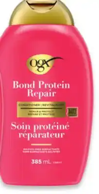 Walmart OGX Bond Protein Repair Conditioner offer