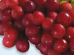 Walmart Red or green seedless grapes offer