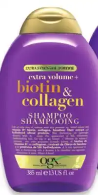 Walmart OGX Biotin & Collagen shampoo offer