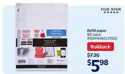 Walmart Refill Paper offer