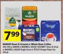 Foodland NABOB Roast & Ground or Whole Bean Coffee offer
