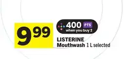 Foodland LISTERINE Mouthwash offer