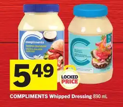 Foodland COMPLIMENTS Whipped Dressing offer