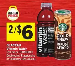Foodland GLACÉAU Vitamin Water offer
