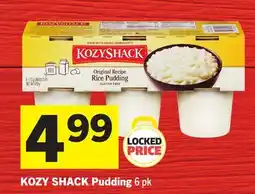 Foodland KOZY SHACK Pudding offer