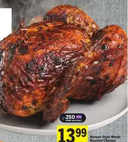 Foodland Korean-Style Whole Roasted Chicken offer