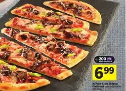 Foodland Korean-Style Bulgogi Flatbread offer