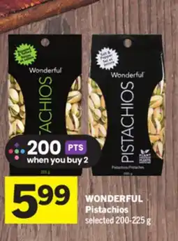 Foodland WONDERFUL Pistachios offer