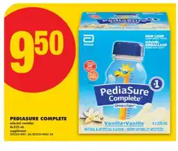No Frills PEDIASURE COMPLETE, 4x235 mL offer