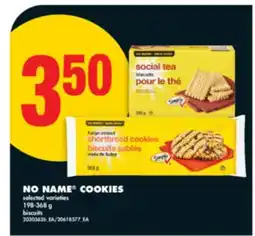 No Frills NO NAME COOKIES, 198-368 g offer