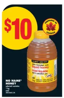 No Frills NO NAME HONEY, 1 kg offer