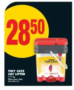 No Frills TIDY CATS CAT LITTER, 7.71 kg offer