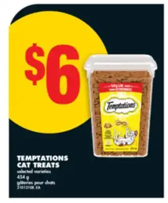 No Frills TEMPTATIONS CAT TREATS, 454 g offer