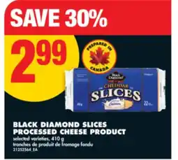 No Frills BLACK DIAMOND SLICES PROCESSED CHEESE PRODUCT, 410 g offer