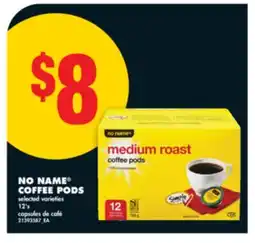 No Frills NO NAME COFFEE PODS, 12' s offer