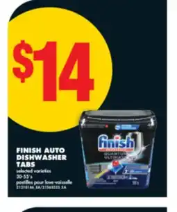 No Frills FINISH AUTO DISHWASHER TABS, 30-55' s offer
