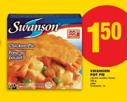 No Frills SWANSON POT PIE, 200 g offer