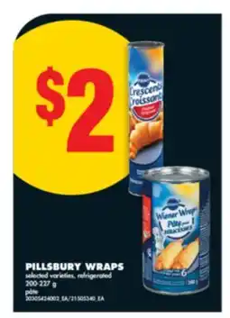 No Frills PILLSBURY WRAPS, 200-227 g offer
