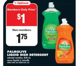 No Frills PALMOLIVE LIQUID DISH DETERGENT, 828 mL offer