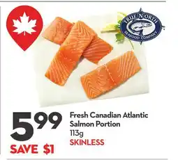 Longo's Fresh Canadian Atlantic Salmon Portion offer