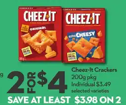 Longo's Crackers offer