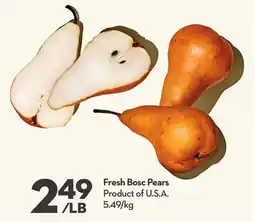 Longo's Fresh Bosc Pears offer