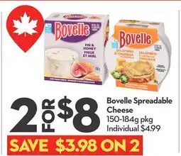 Longo's Spreadable Cheese offer
