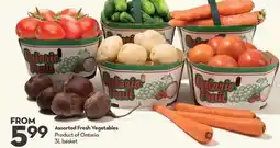 Longo's Assorted Fresh Vegetables offer