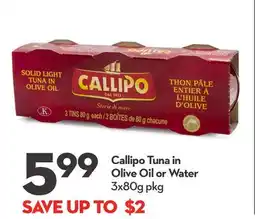 Longo's Tuna in Olive Oil or Water offer