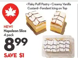Longo's Napoleon Slice offer