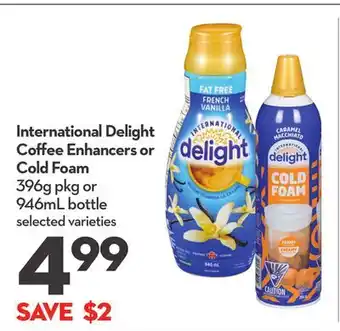 Longo's Coffee Enhancers or Cold Foam offer
