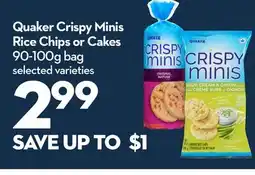 Longo's Crispy Minis Rice Chips or Cakes offer