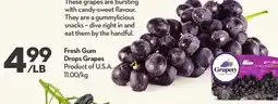 Longo's Fresh Gum Drops Grapes offer
