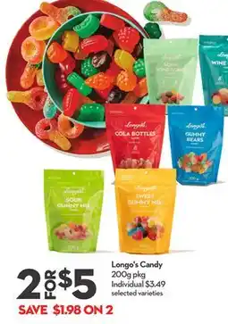 Longo's Candy offer