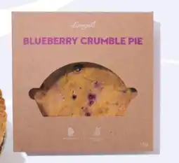 Longo's Blueberry Crumble Pie offer