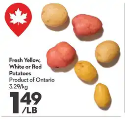 Longo's Fresh Yellow, White or Red Potatoes offer