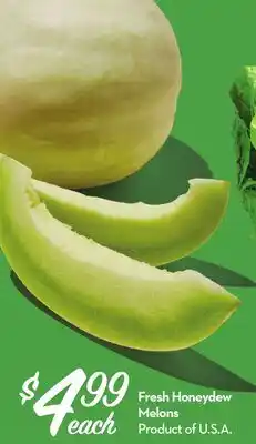 Longo's Fresh Honeydew Melons offer