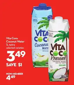 Longo's Coconut Water offer
