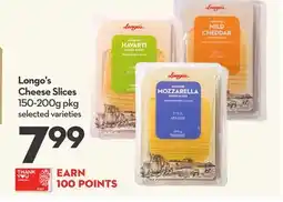 Longo's Cheese Slices offer