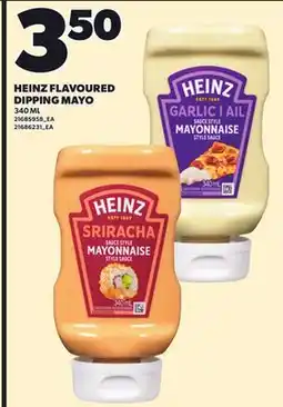 Loblaws HEINZ FLAVOURED DIPPING MAYO, 340 ML offer