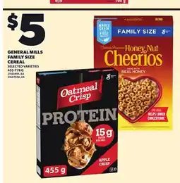 Loblaws GENERAL MILLS FAMILY SIZE, 455-778 G offer