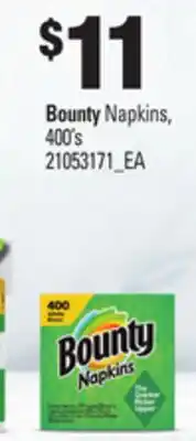 Loblaws BOUNTY NAPKINS, 400'S offer