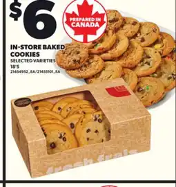 Loblaws IN-STORE BAKED COOKIES, 18'S offer