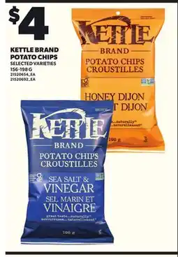 Loblaws KETTLE BRAND POTATO CHIPS, 156-198 G offer