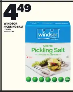 Loblaws WINDSOR PICKLING SALT, 1.36 KG offer