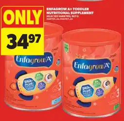 Real Canadian Superstore ENFAGROW A + TODDLER NUTRITIONAL SUPPLEMENT, 907 G offer